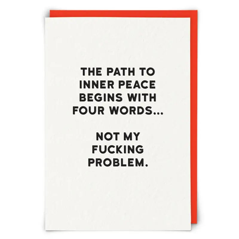 Inner Peace Card