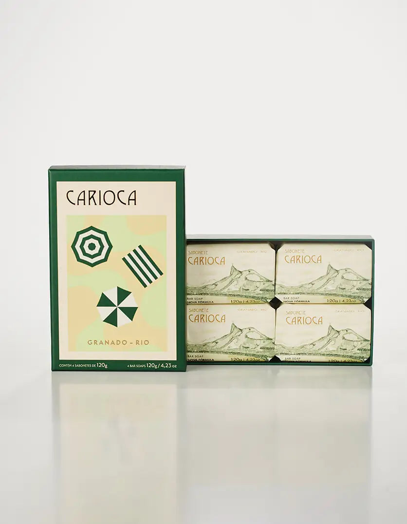 Carioca Bar Soap Kit 4x120g