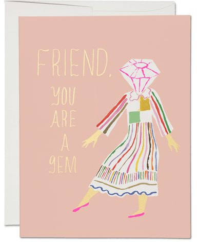 Tracy Friendship Card | Friends You Are A Gem