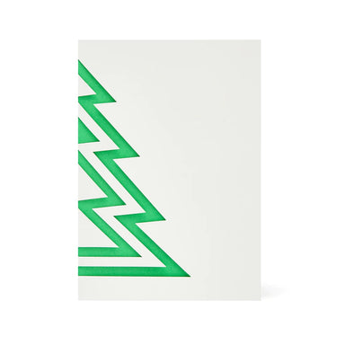Striped Fir Tree Card