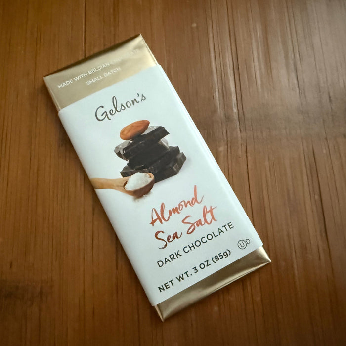 Gelson's Almond Sea Salt chocolate bar