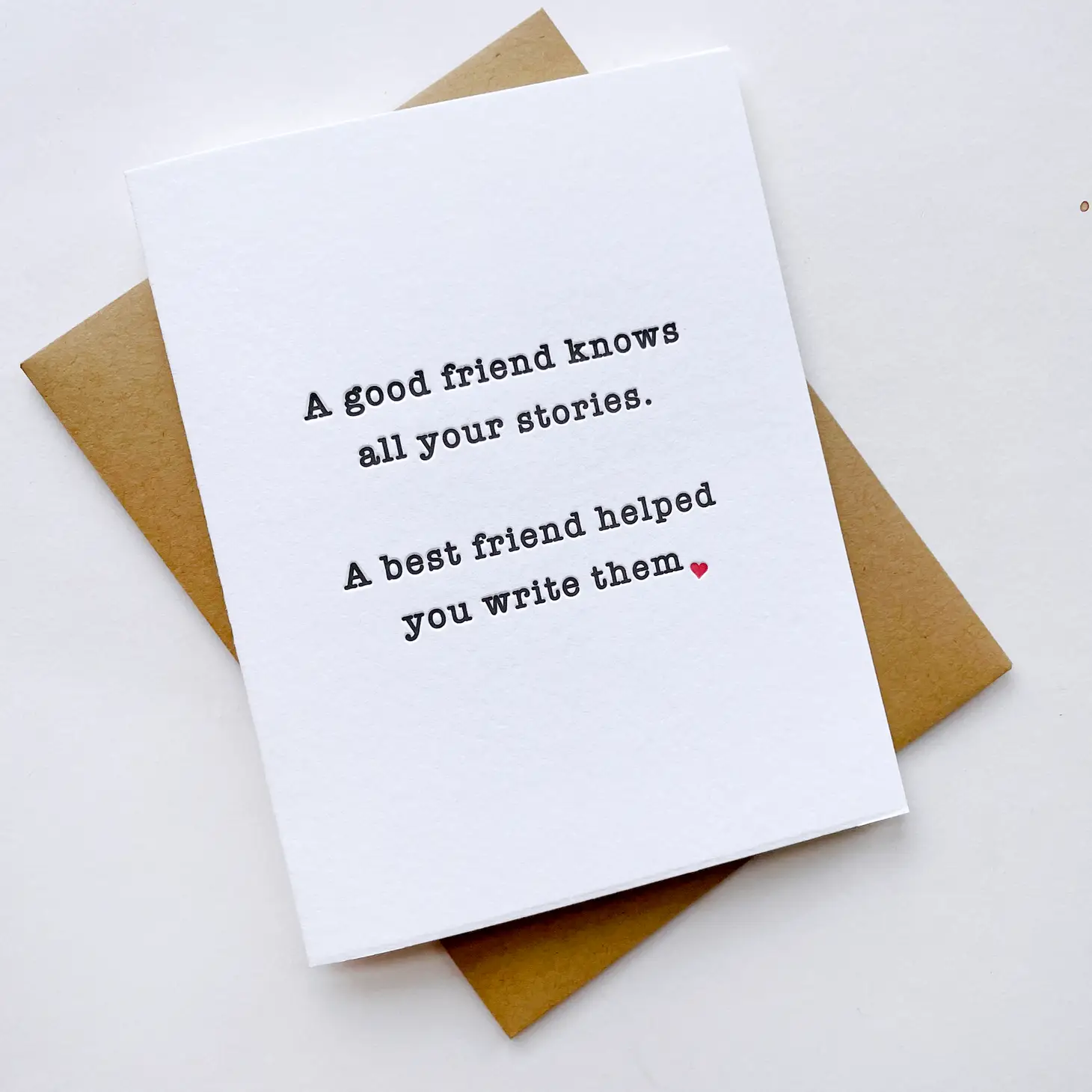 Friend Stories Card