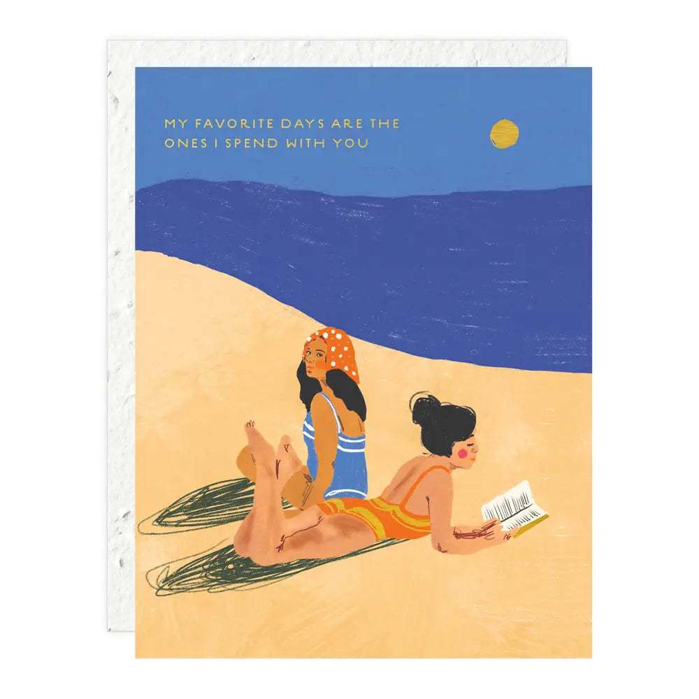 Beach Girls Card
