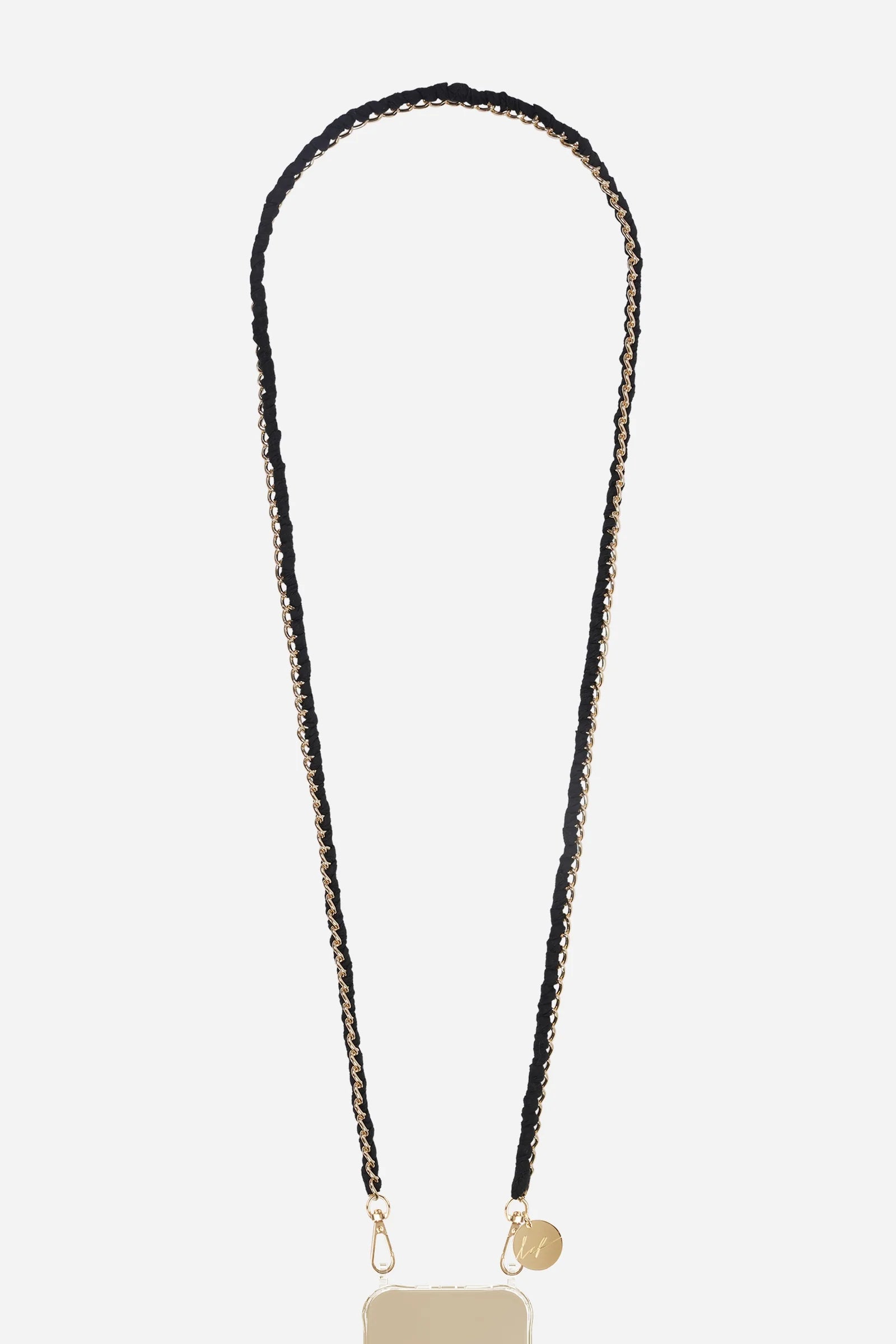 Jesse Black Long Phone Chain