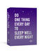 Do One Thing to Sleep Well Book