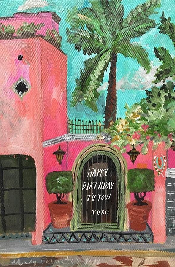 Birthday Hacienda Rosa Card