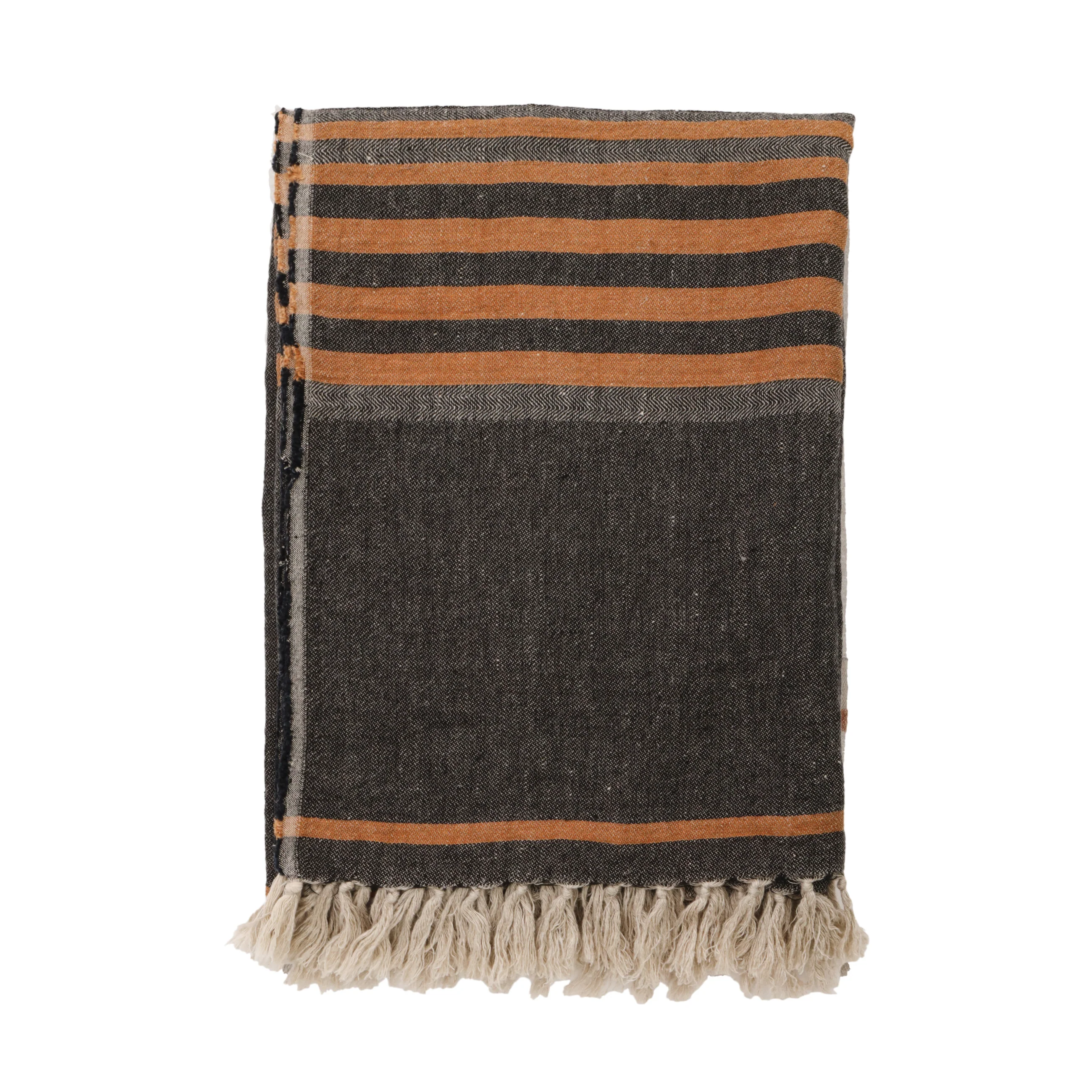 Bruno Charcoal Throw Blanket 60 x 90