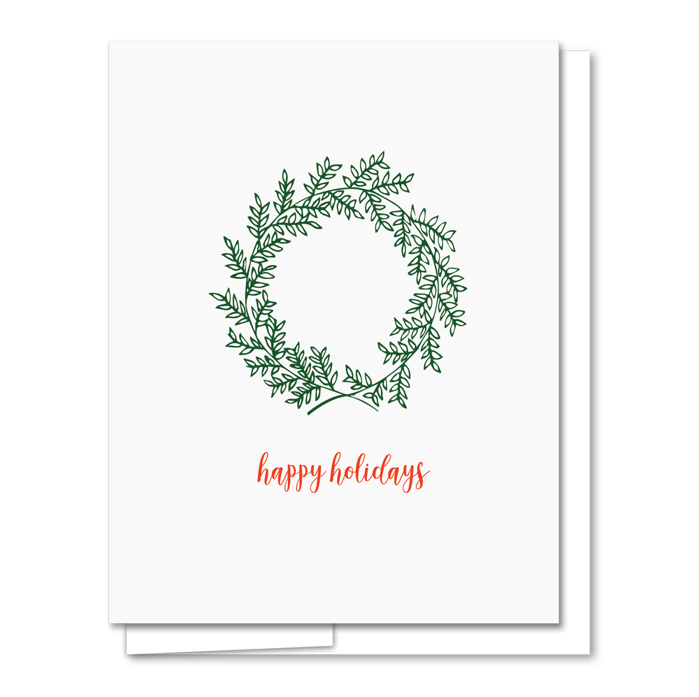 Holiday Wreath Card