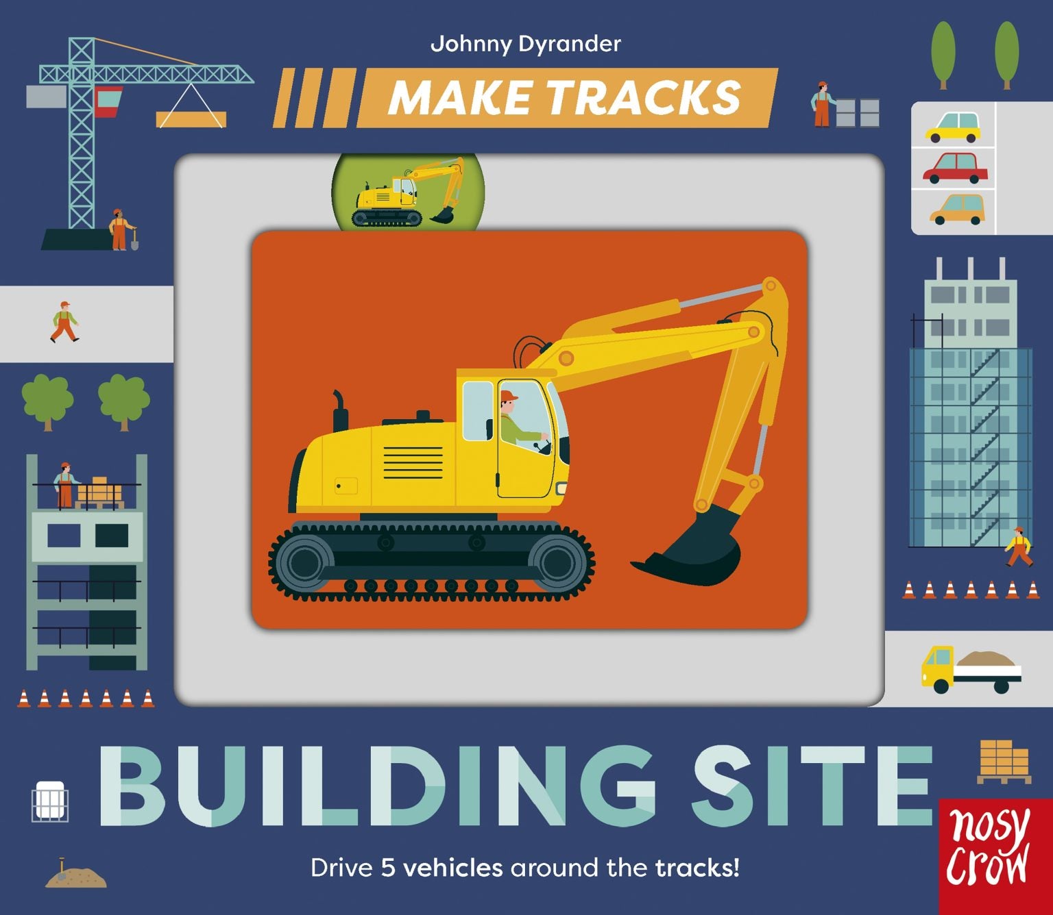 Make Tracks: Building Site Interactive Book