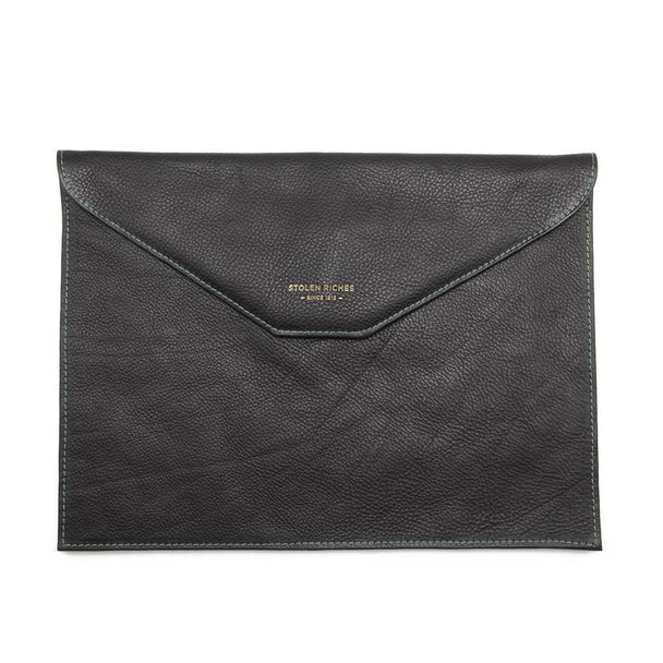 Black Leather Envelope