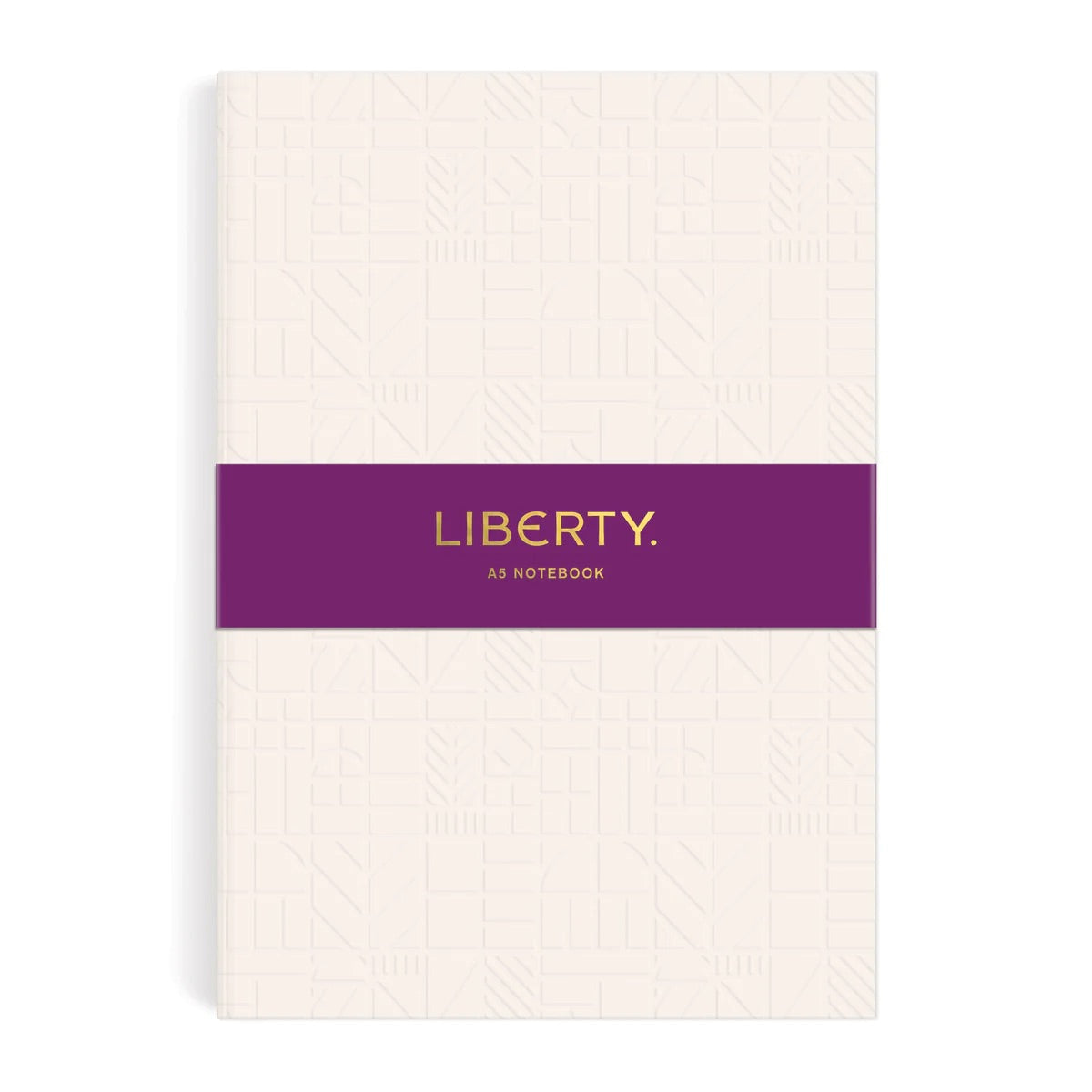 Cream Tudor Liberty Embossed Journal
