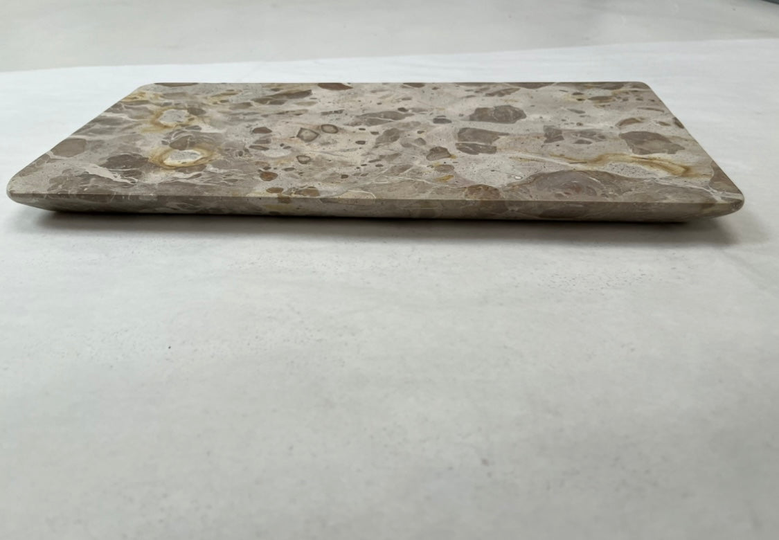 Small Brown Marble Tray