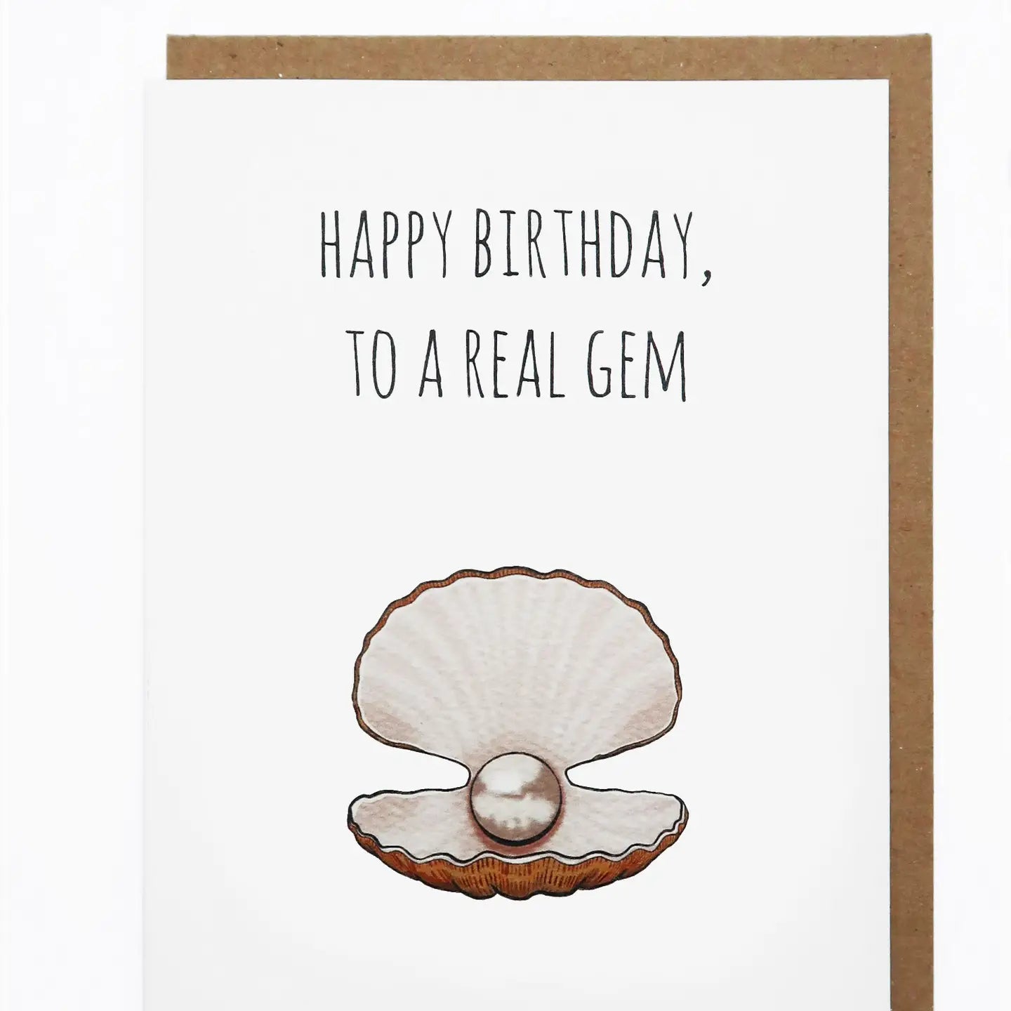 Real Gem Birthday Card