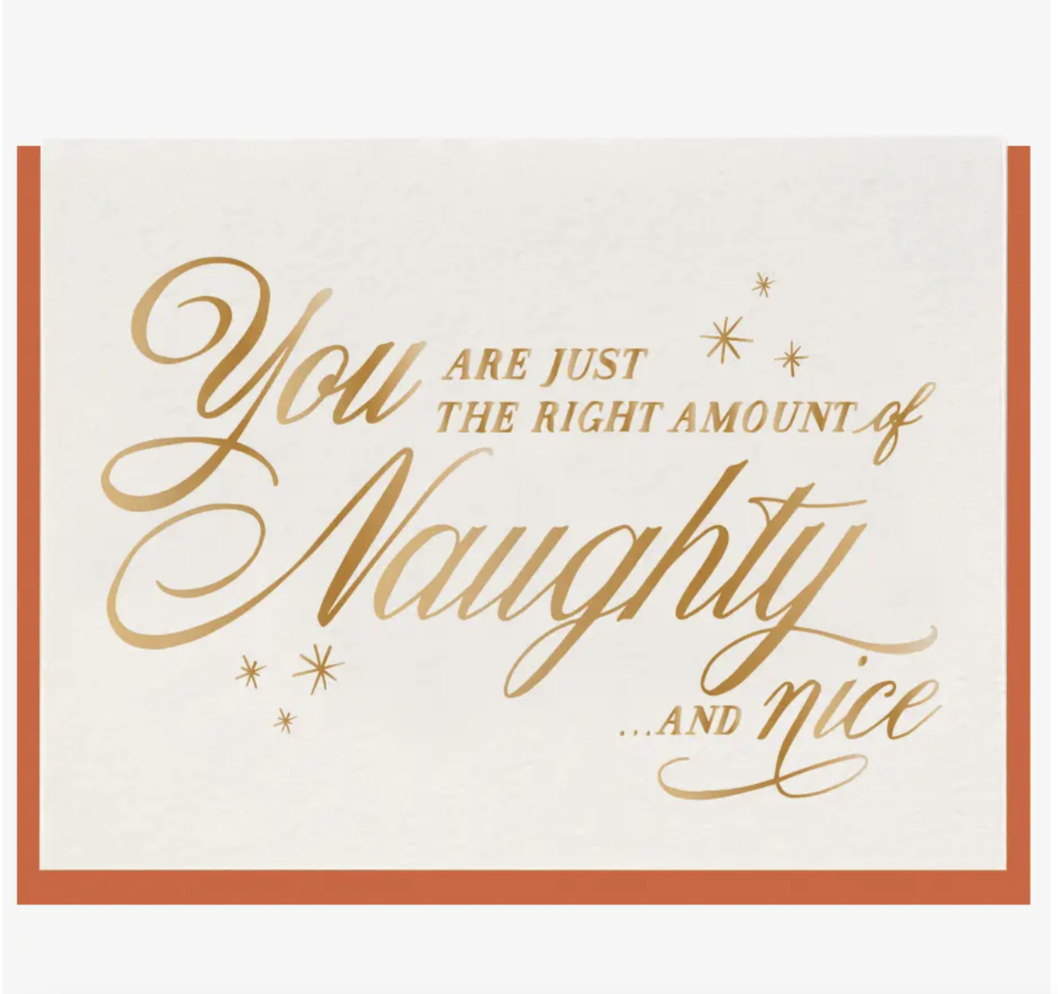 Naughty and Nice Card