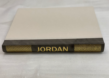 Jordan Gold Letter Gray Travel Blank Journal
