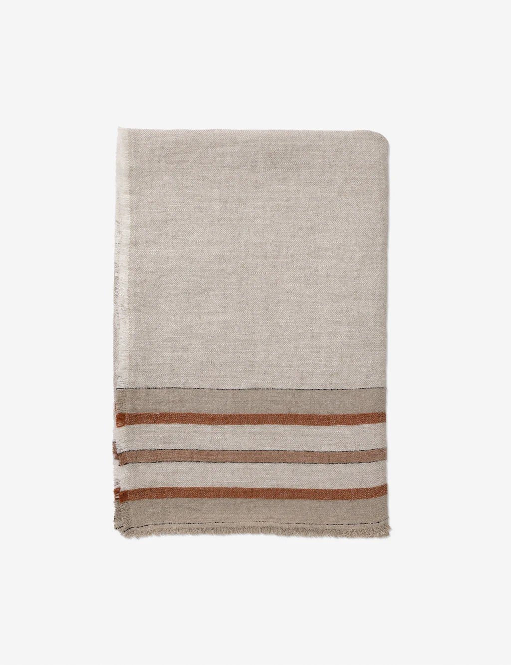 Beck Natural Throw Blanket 60 x 90