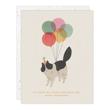 Birthday Kitty- Birthday Card