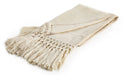 Ivory Cool Woven Throw