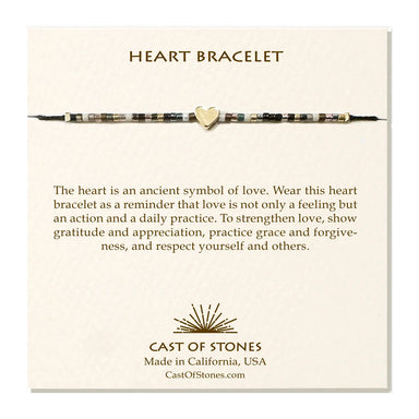 Neutral Heart Bracelet