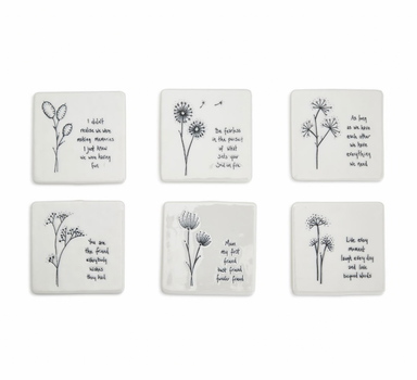 Floral Coasters