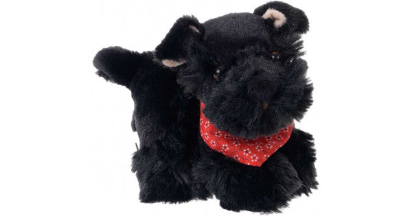 Baby Elvis Black Schnauzer Stuffed Animal