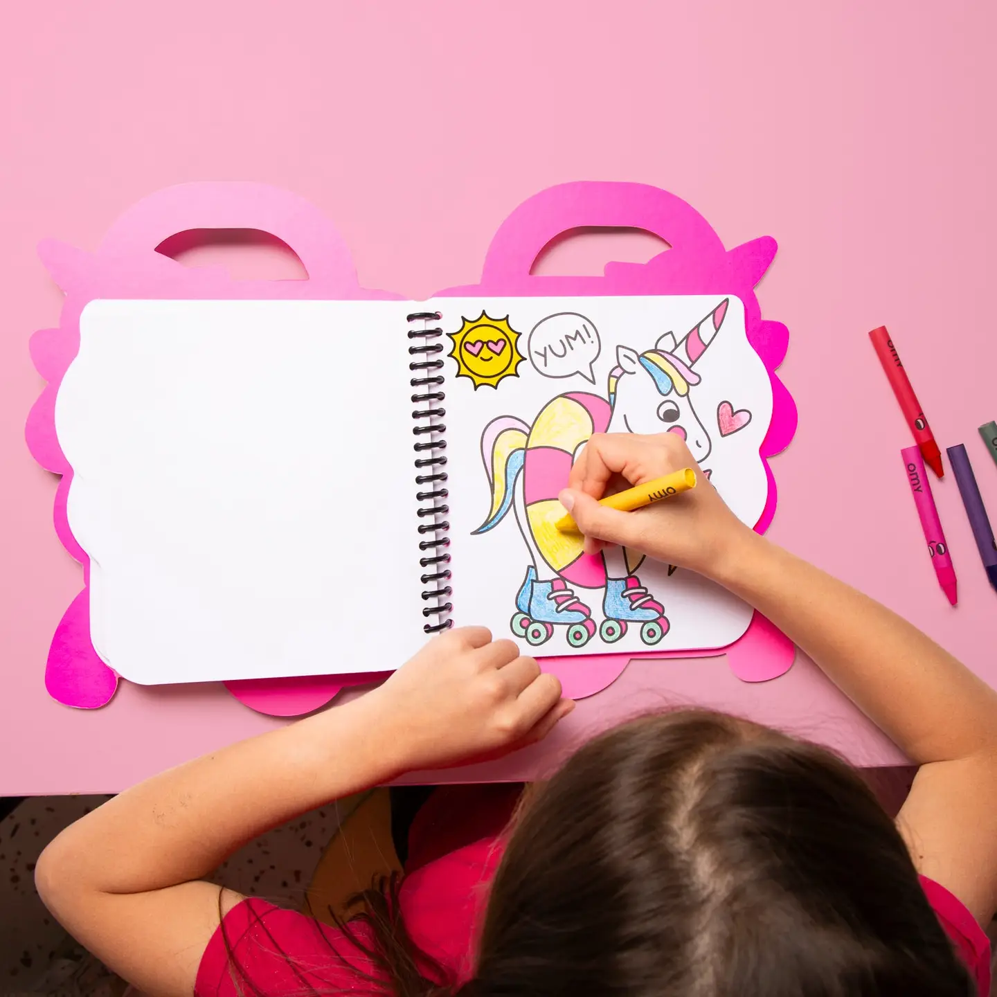 Unicorn Super Coloring and Sticker Book
