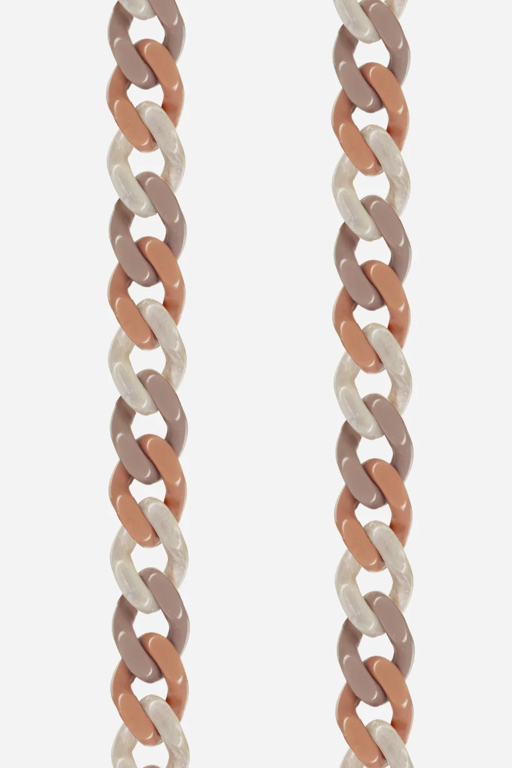 Gia Beige Taupe Rose Chain