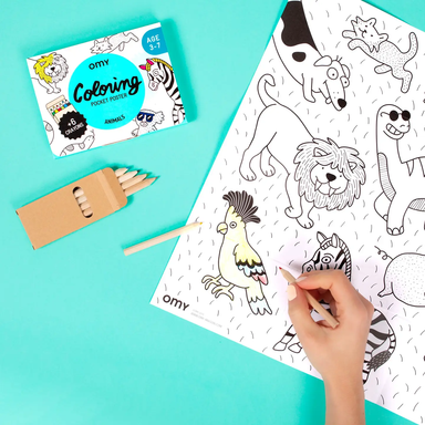 Animals Pocket Coloring Kit