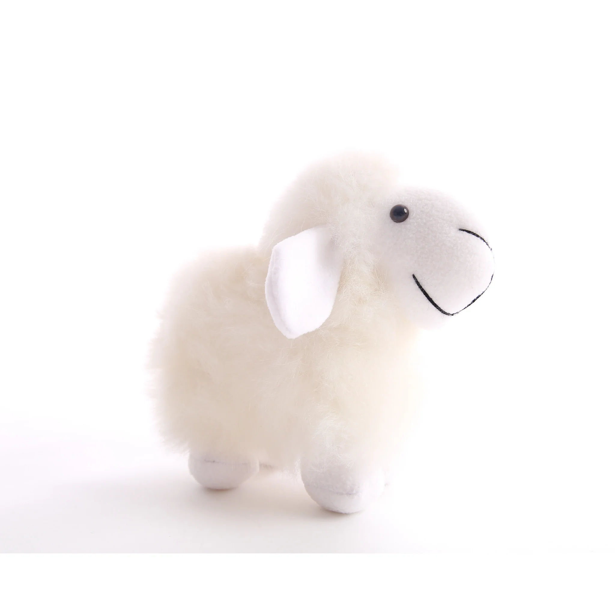 White Sheep Alpaca Toy
