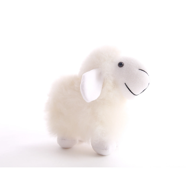 White Sheep Alpaca Toy