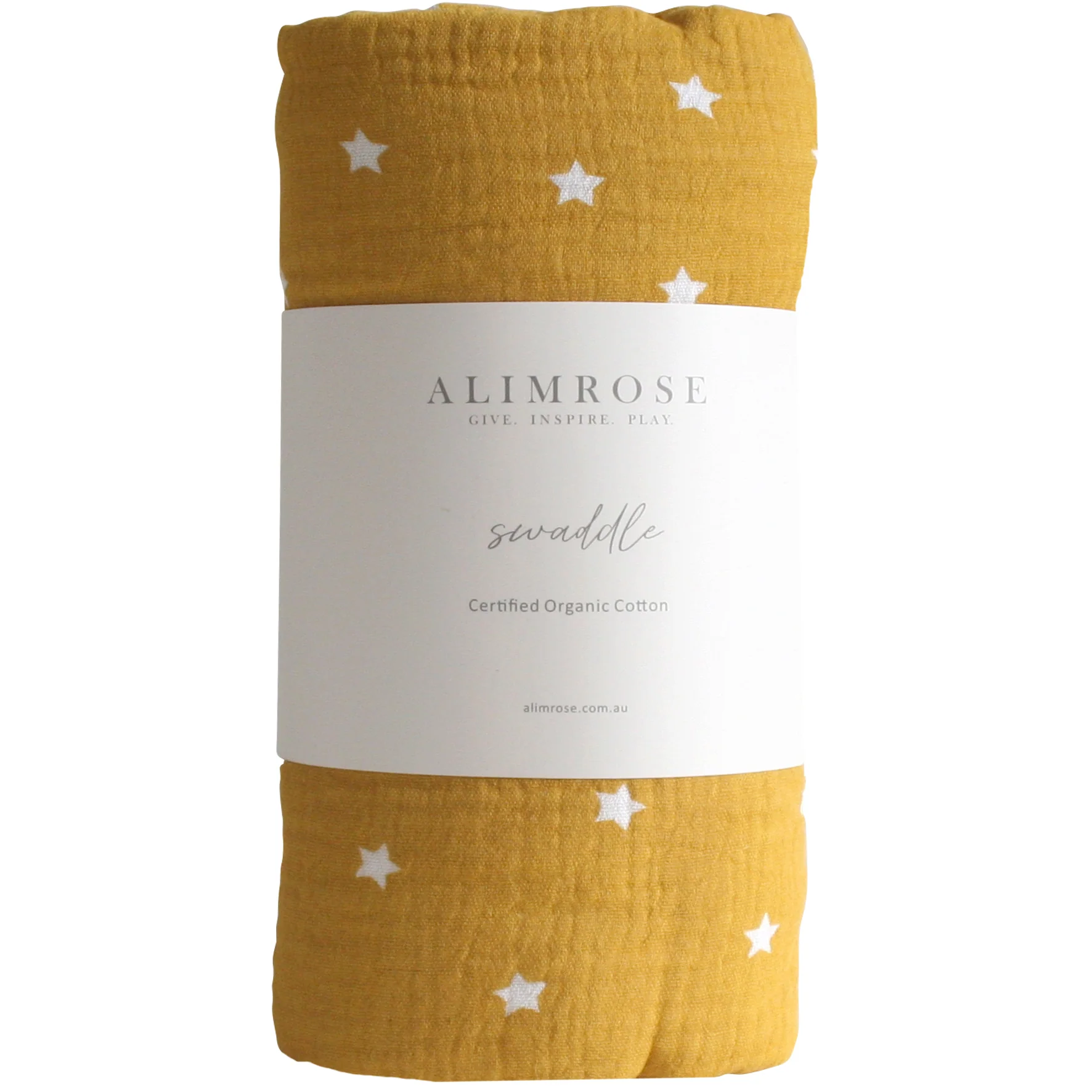 Butterscotch Muslin Swaddle Starry Night