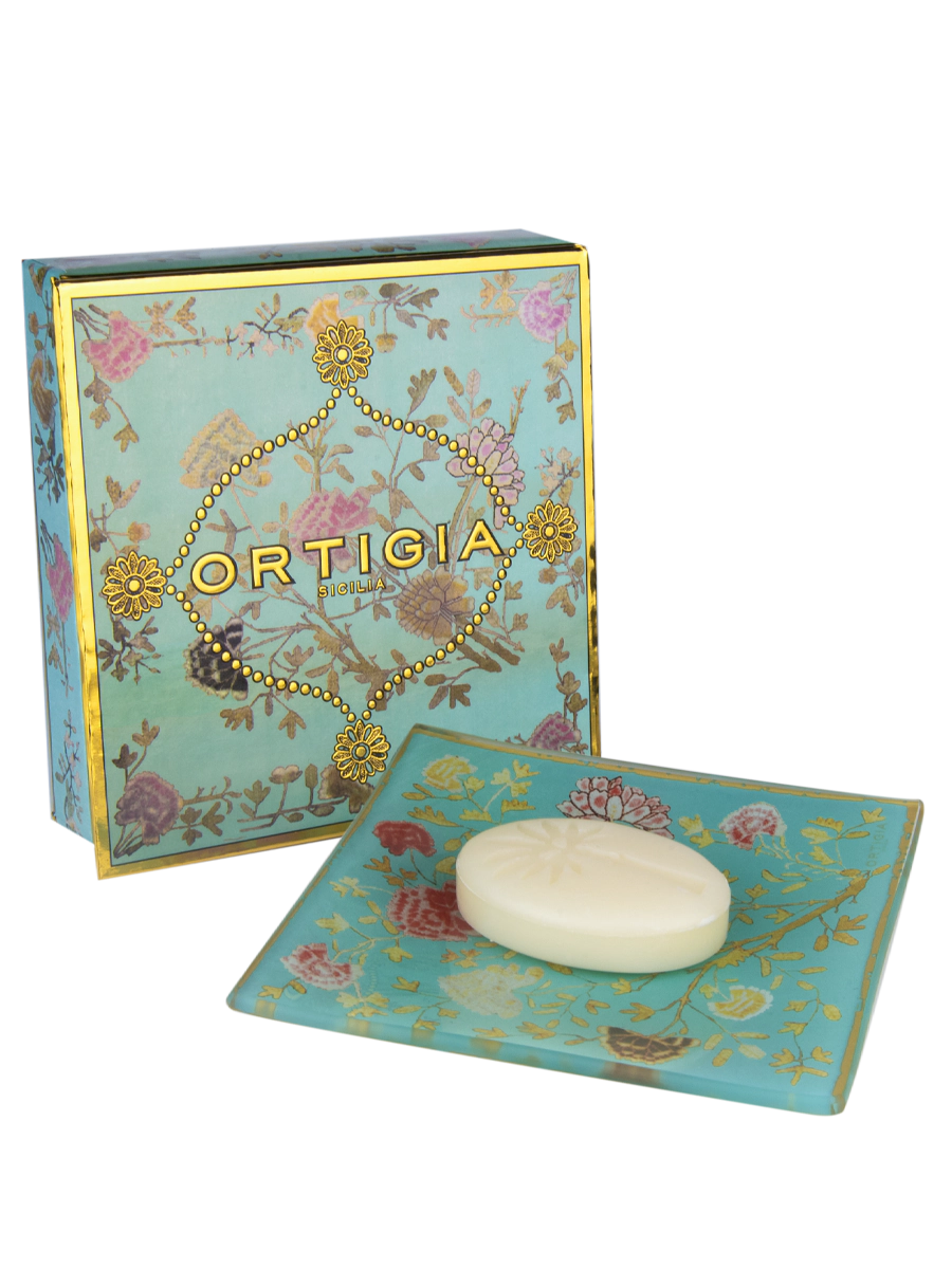 Glass Plate with Florio Soap