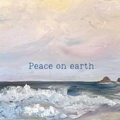 Peace on Earth Seascape Card