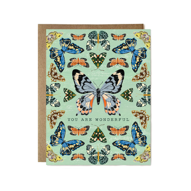 You are Wonderful Butterfly Card
