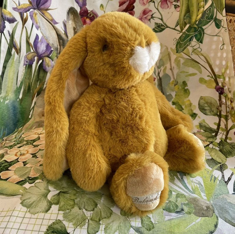 Deep Saffron Friendly Kanini Bunny Stuffed Animal