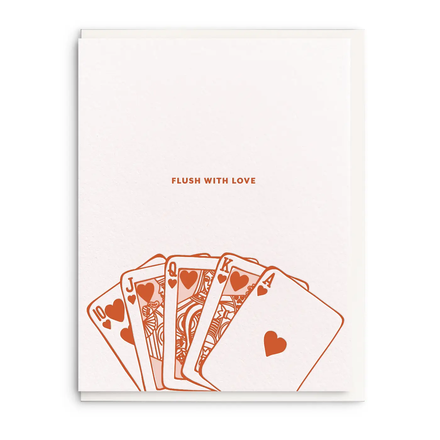 Flush With Love Card