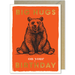 Bear Hug Birthday Card