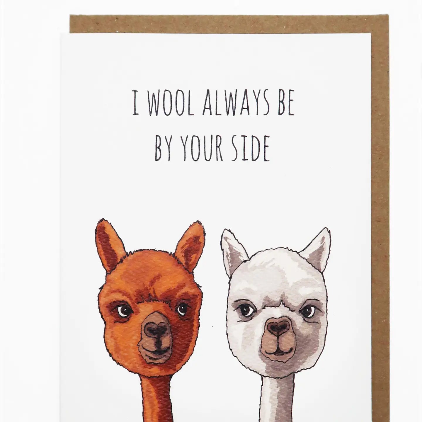 Wool Always Be By Your Side Card