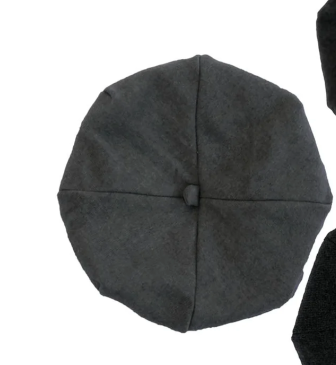 DL1 Gray Charcoal Beret
