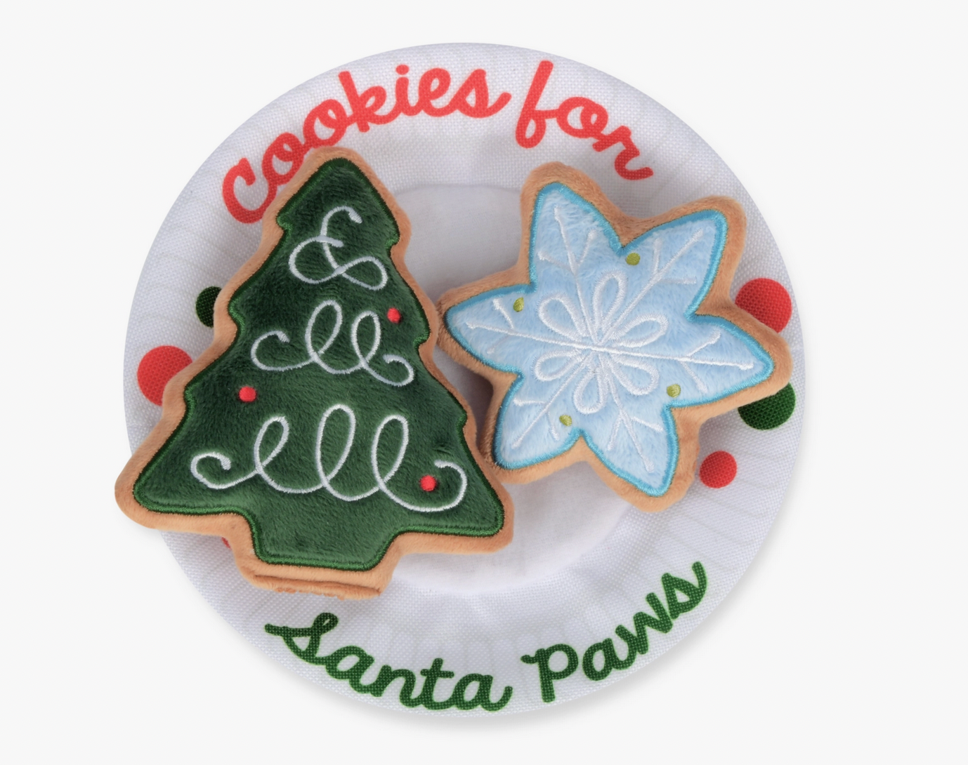 Christmas Eve Cookies Dog Toy