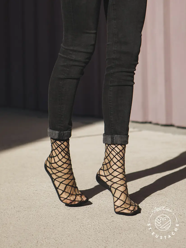 Brooklyn Bridge Black Socks 36/38