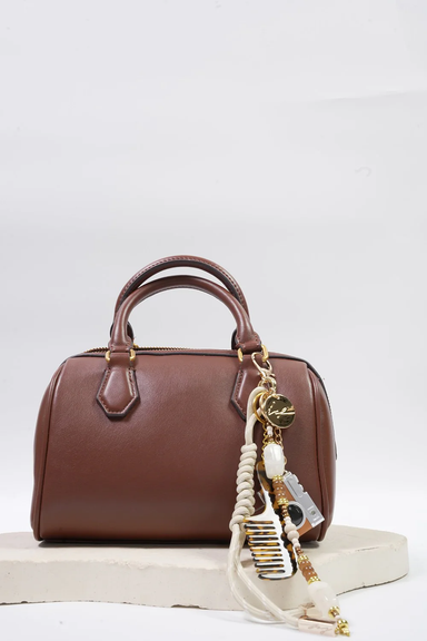 Bobby Beige Comb Bag Charm