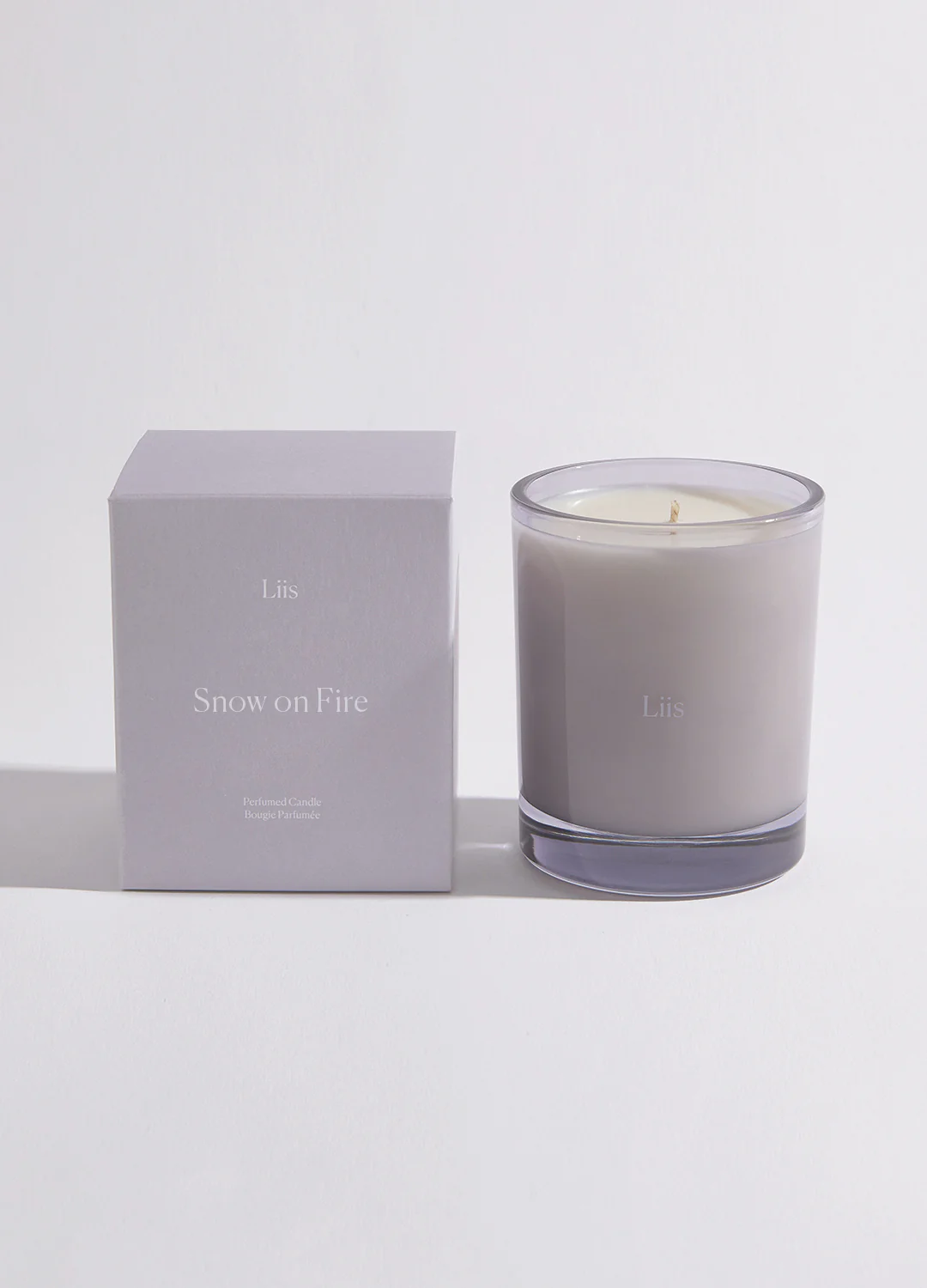 Snow On Fire Scented Candle