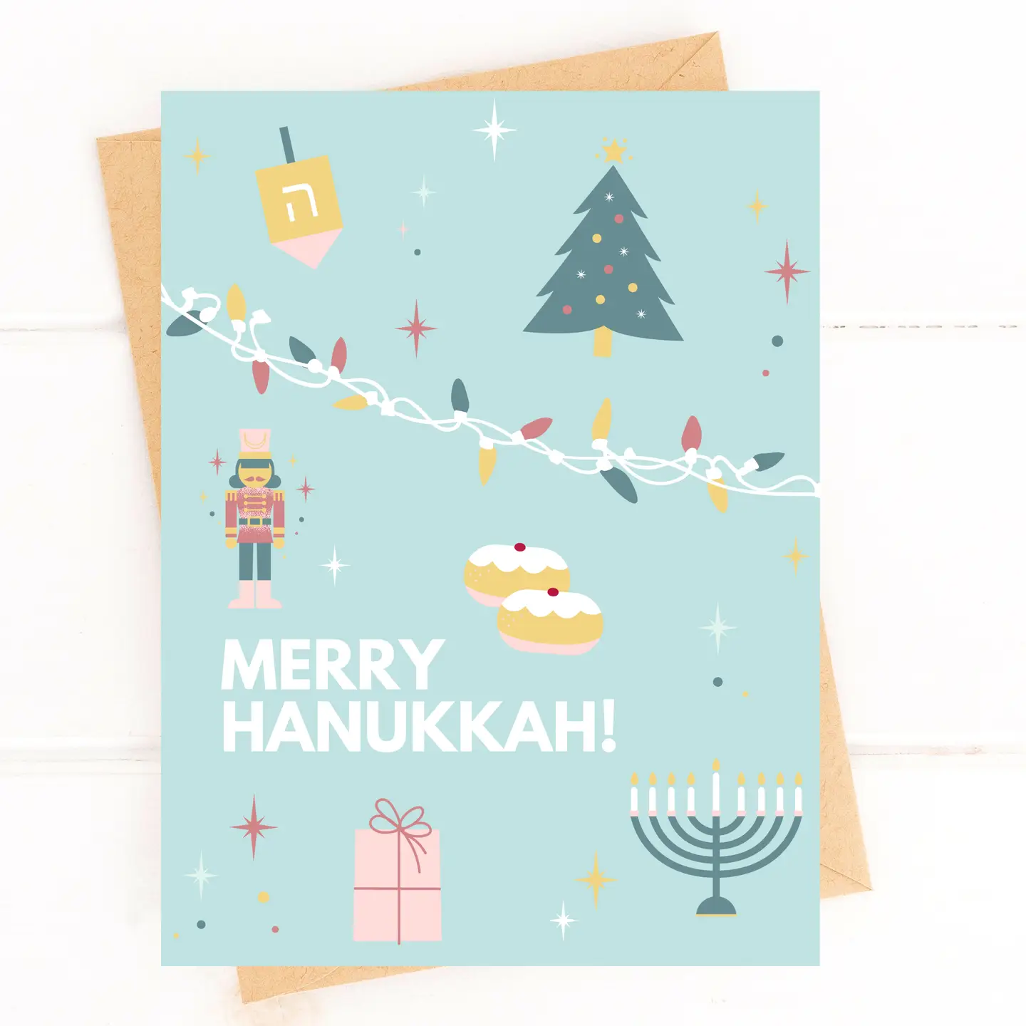 Merry Hanukkah Card