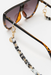 Nahara Black Eyeglass Chain