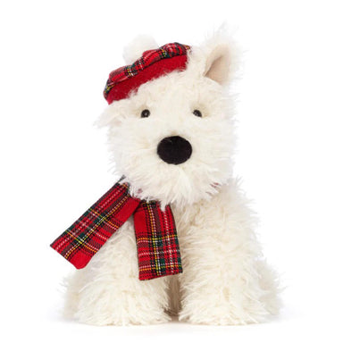 Winter Warmer Munro Scottie Dog Stuffed Animal