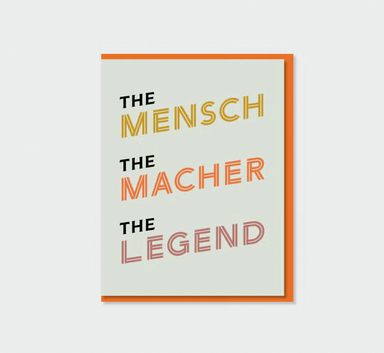 Mensch, Macher, Legend Card