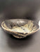 Marble Charcoal Medium Footed Bowl