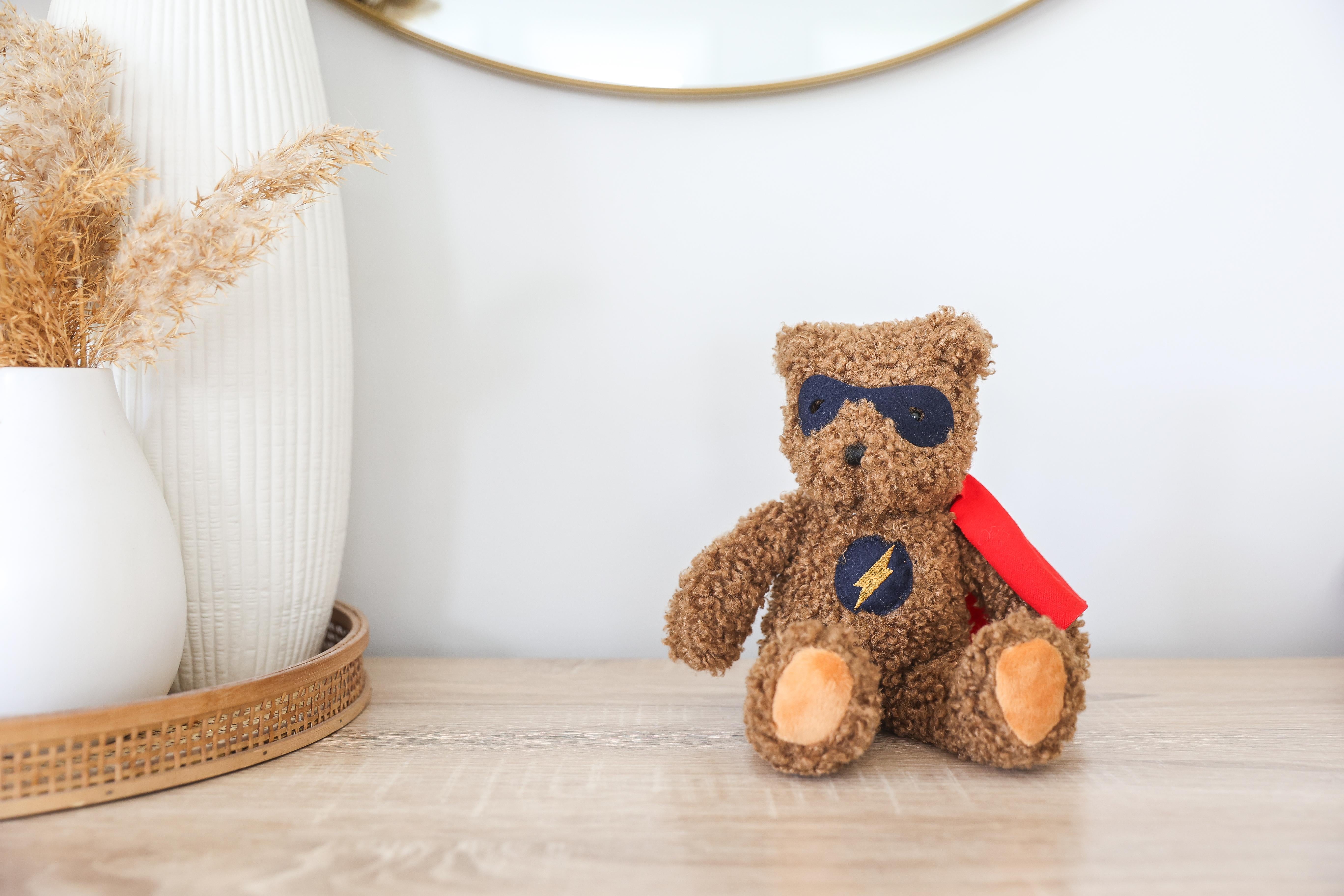 Baby Superhero Ted Stuffed Animal