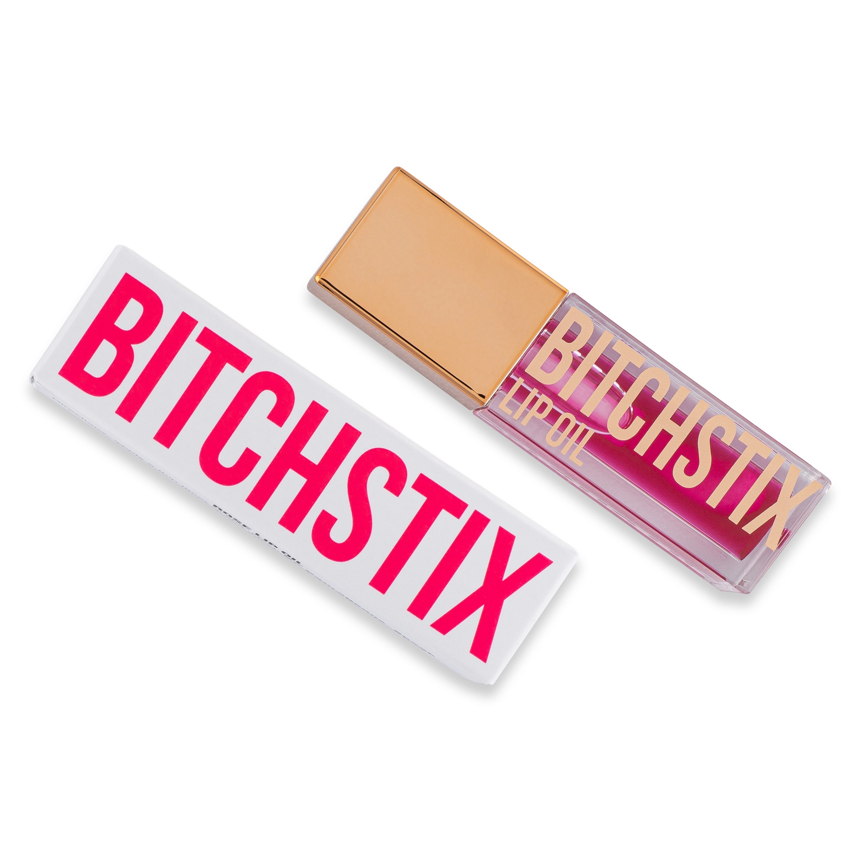 Bitchstix Rose Lip Oil Gloss